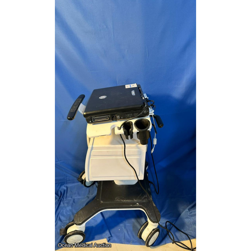 GE Logiq E Portable Ultrasound System (2012) with 3S-RS Cardiac Prob