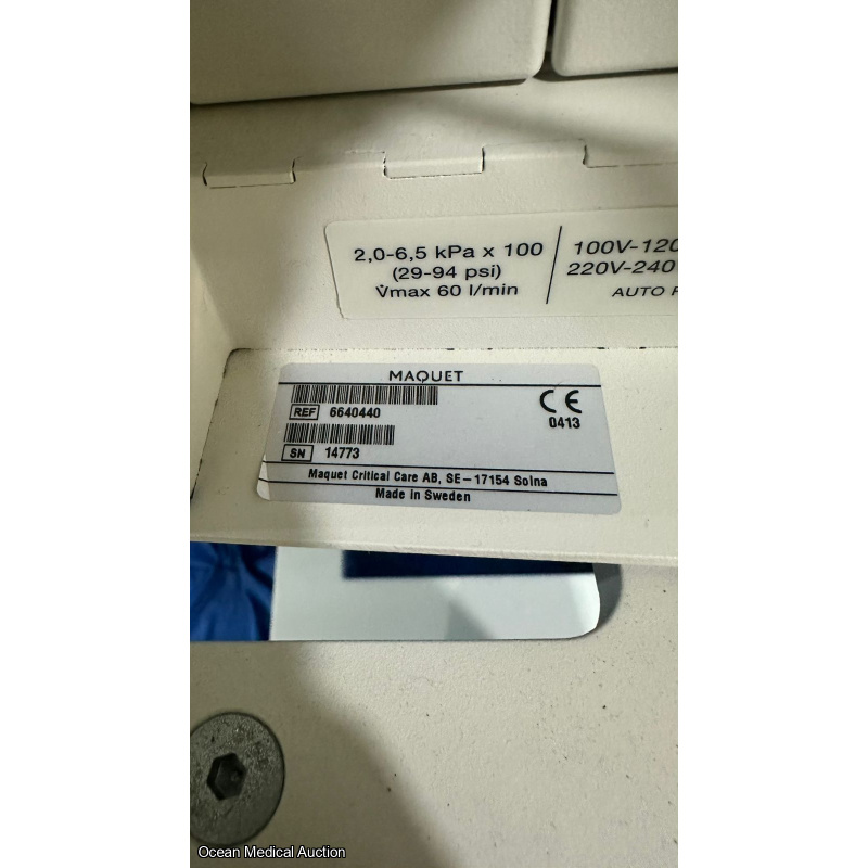 SEIMENS MAQUET SERVO-S VENTILATOR