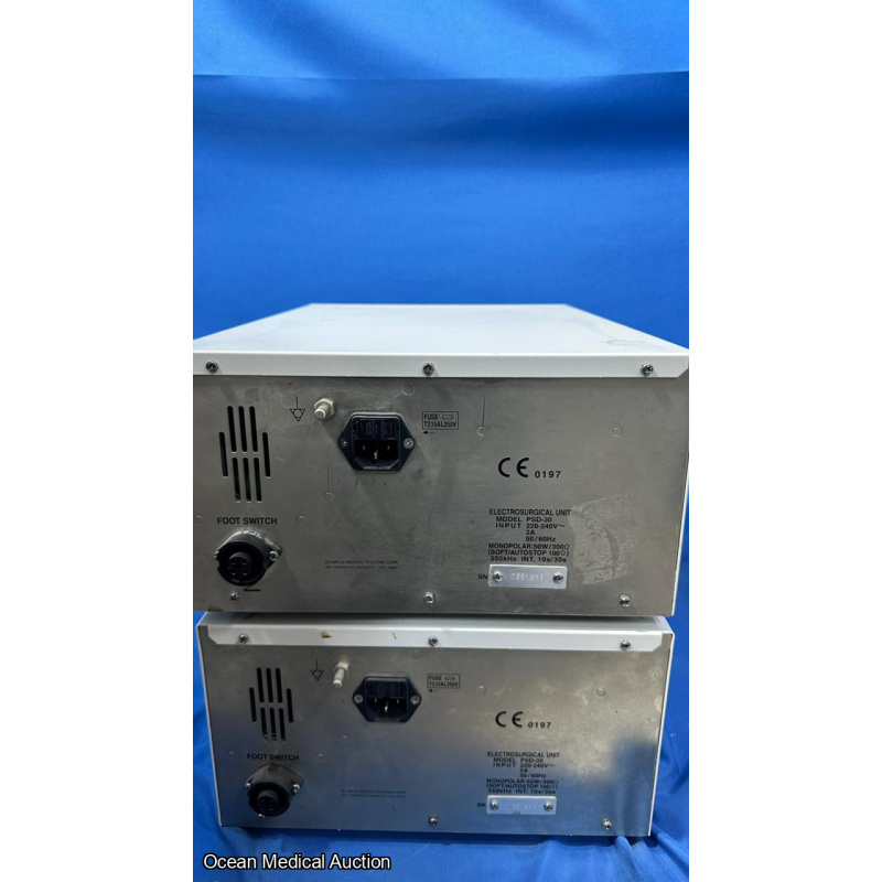 Olympus PSD-30 ESU Lot of 2