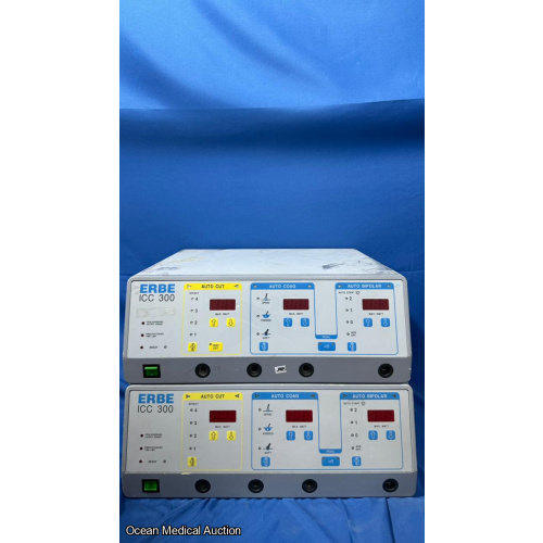 ERBE ICC300 ESU Lot of 2