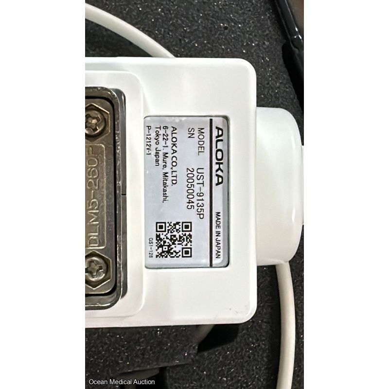 Aloka Ust 9135p curved (convex) array ultrasound transducer / probe.SN.20050045