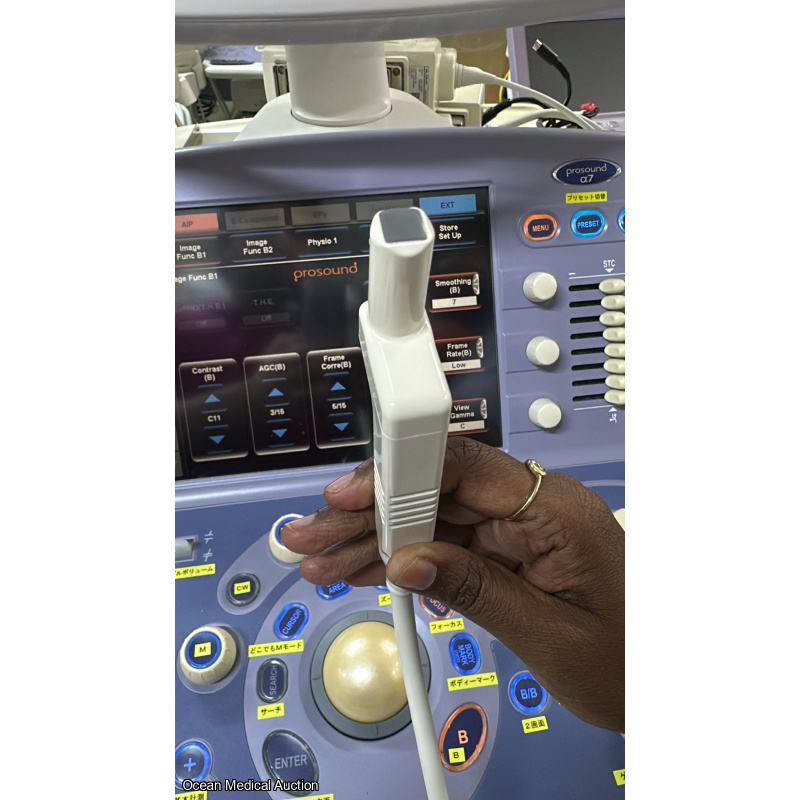 Aloka ust 52114P ntraoperative / phased-array ultrasound transducer (probe) SN.200D3785