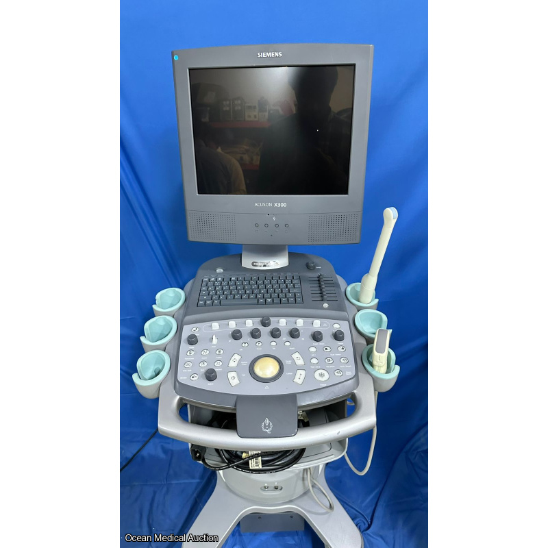 Siemens Acuson x300 with TVS and convex probe