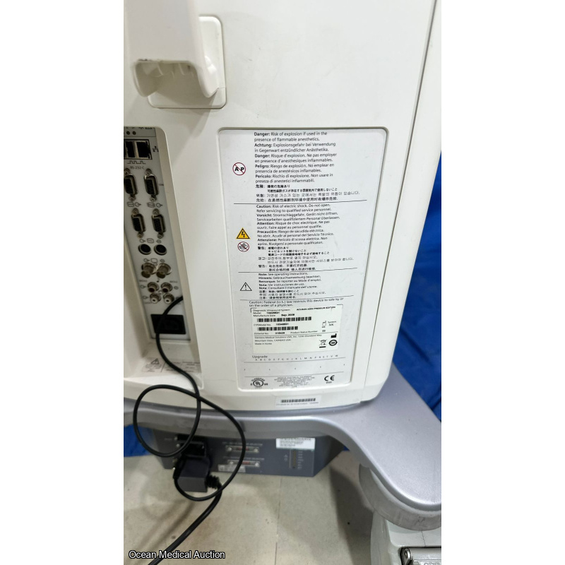 Siemens Acuson x300 with TVS and convex probe