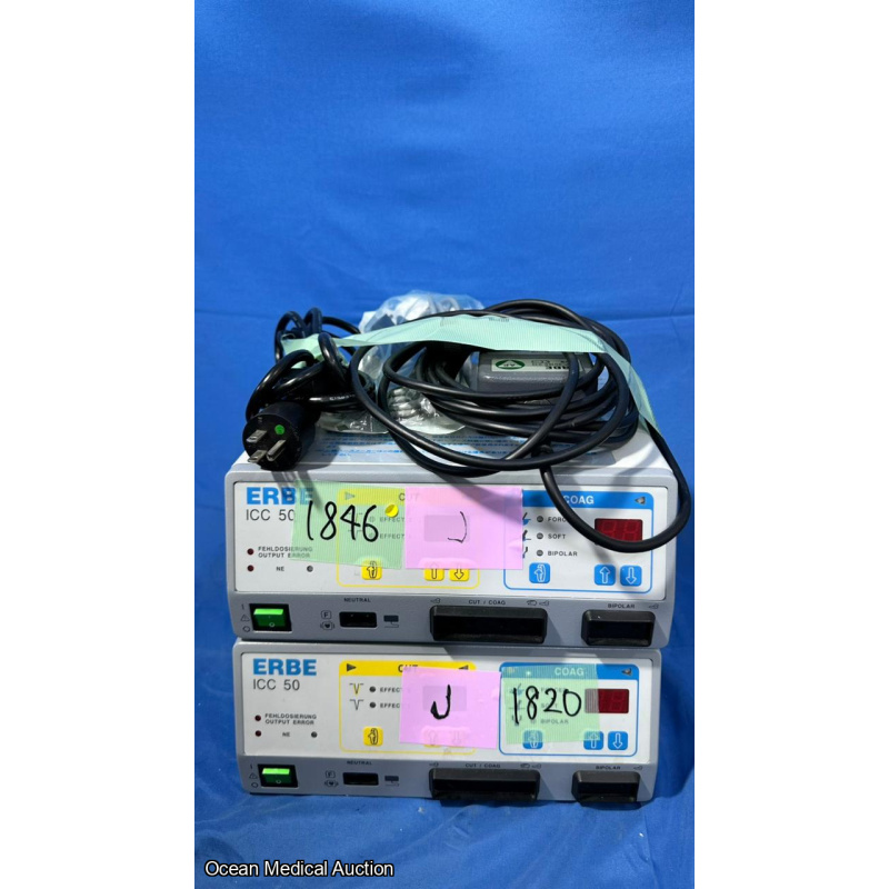 ERBE ICC 50 ESU Lot of 2