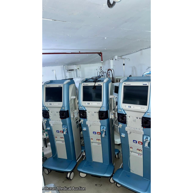 GAMBRO ARTIS DIALYSIS MACHINE LOT OF 8