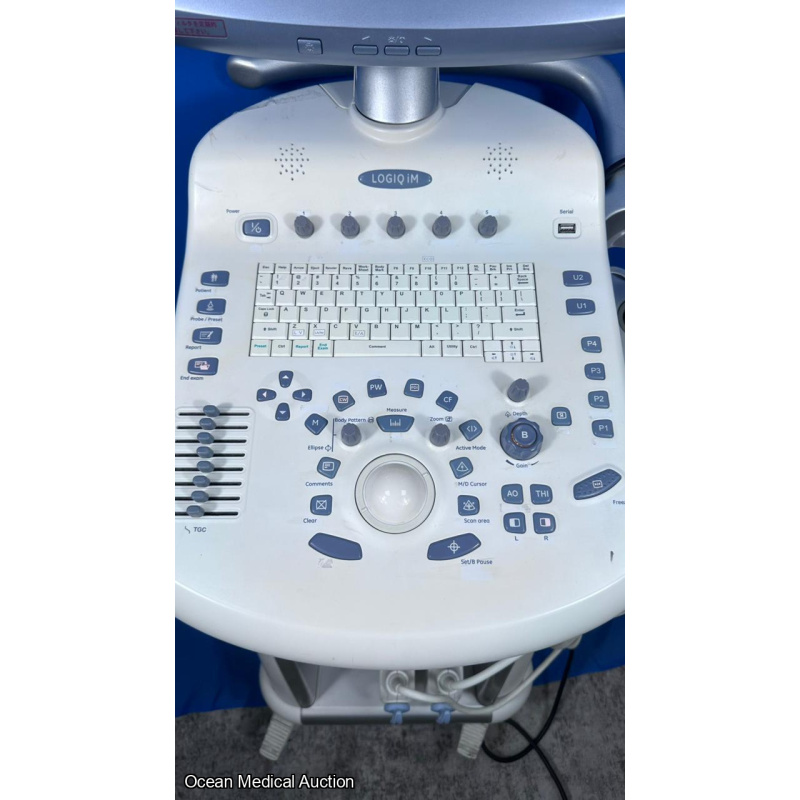 Ge logiq IM ULTRASOUND WITH CONVEX AND LINEAR PROBE (2014)