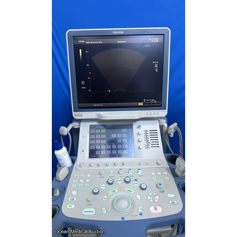 Toshiba istyle ultrasound linear, convex and micro cardiac probe
