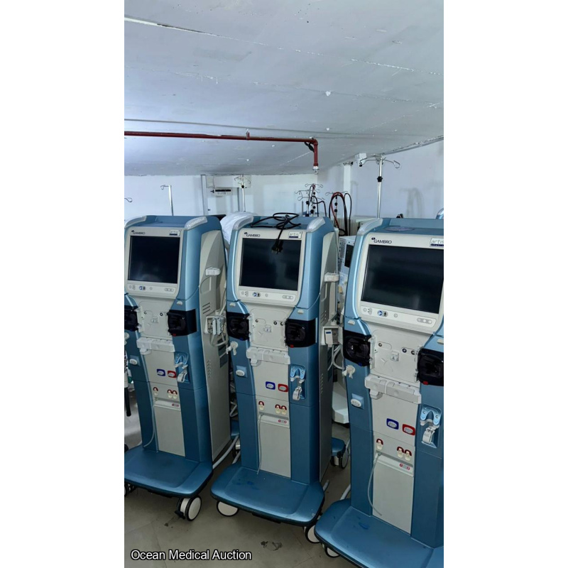 GAMBRO ARTIS DIALYSIS MACHINE LOT OF 8