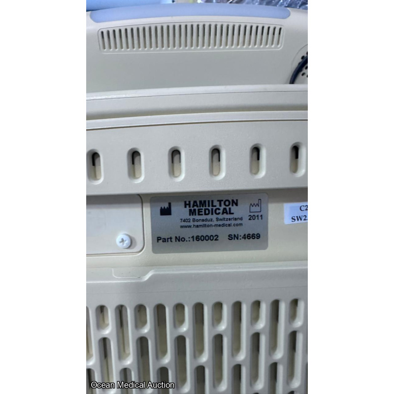 Hamilton c2 ventilator