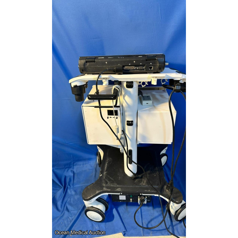 GE Logiq E Portable Ultrasound System (2012) with 3S-RS Cardiac Prob