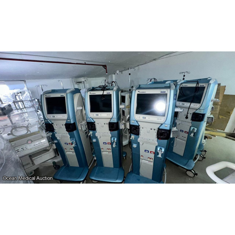 GAMBRO ARTIS DIALYSIS MACHINE LOT OF 8