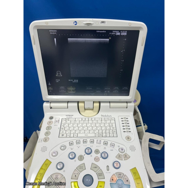 Hitachi Aloka Nobulus Ultrasound System + Linear Transducer (MAF:2013)