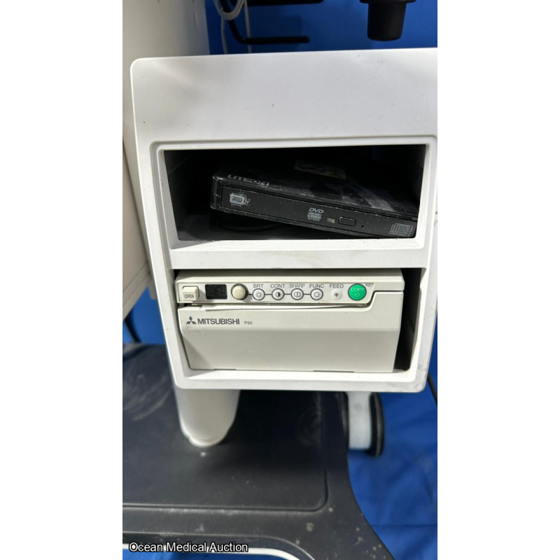 GE Logiq E Portable Ultrasound System (2012) with 3S-RS Cardiac Prob