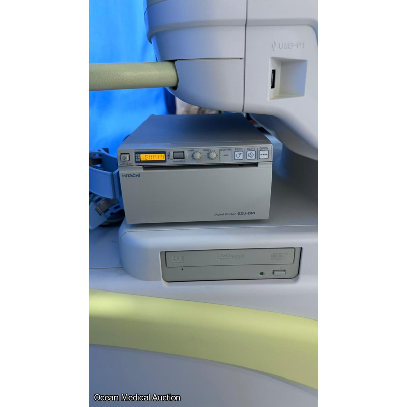 Hitachi avius ultrasound with convex,linear and cardiac probe