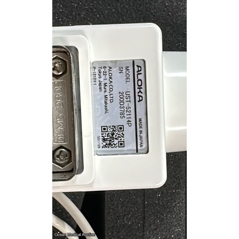 Aloka ust 52114P ntraoperative / phased-array ultrasound transducer (probe) SN.200D3785