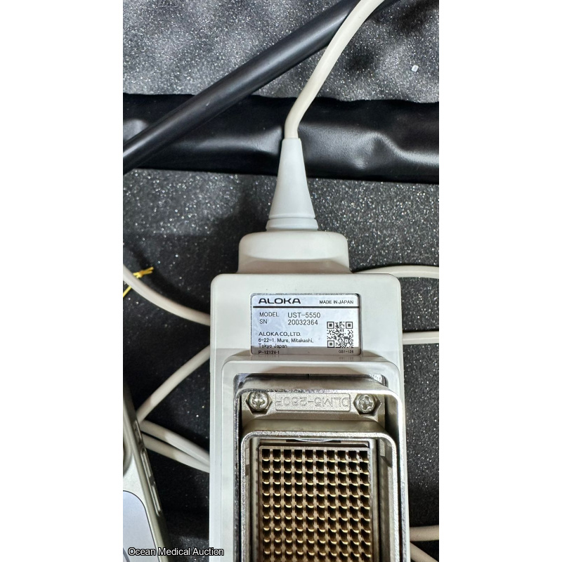 ALOKA UST-5550 linear-array (laparoscopic / intraoperative / vascular / small-part) probe SN.20032364