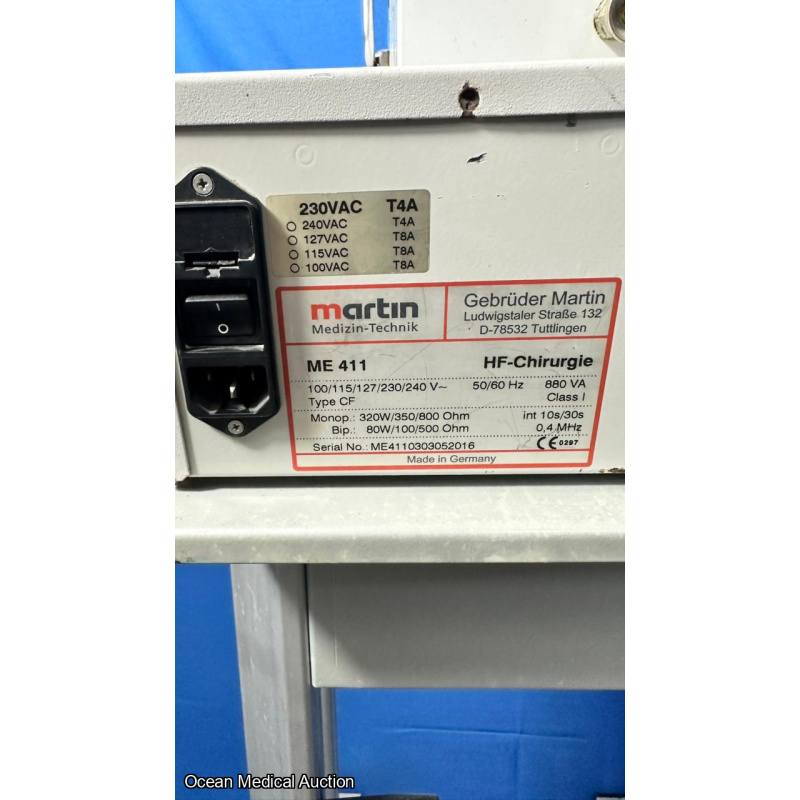KLS Martin ME 411 Electrosurgical unit