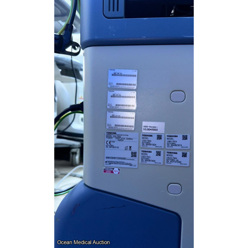 Toshiba istyle ultrasound linear, convex and micro cardiac probe