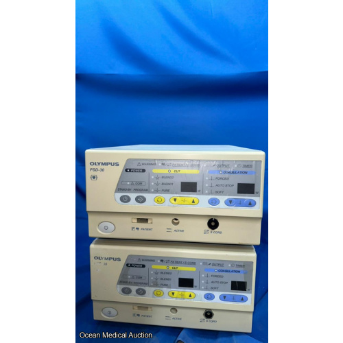 Olympus PSD-30 ESU Lot of 2