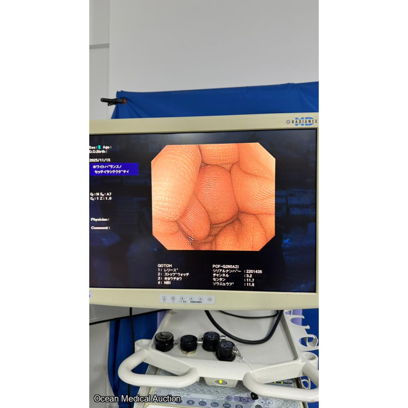 OLYMPUS PCF-Q260AZI SN.2210435