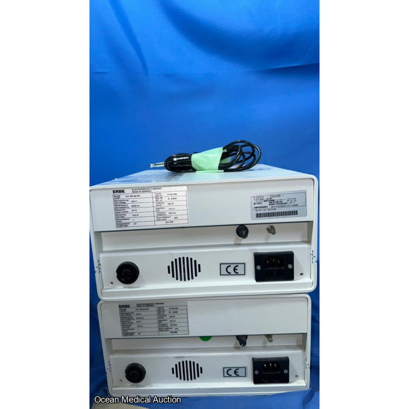 ERBE ICC 200 ESU Lot of 2